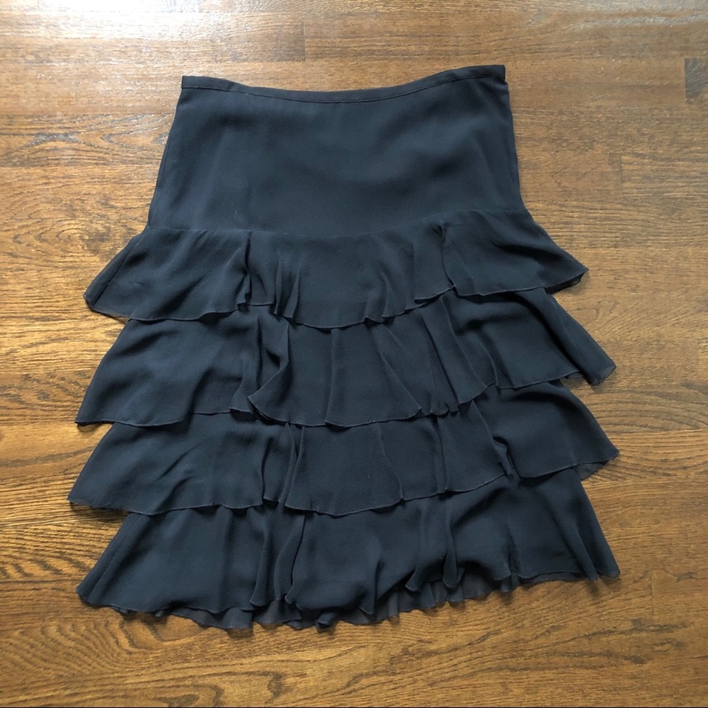 BCBG tiered skirt